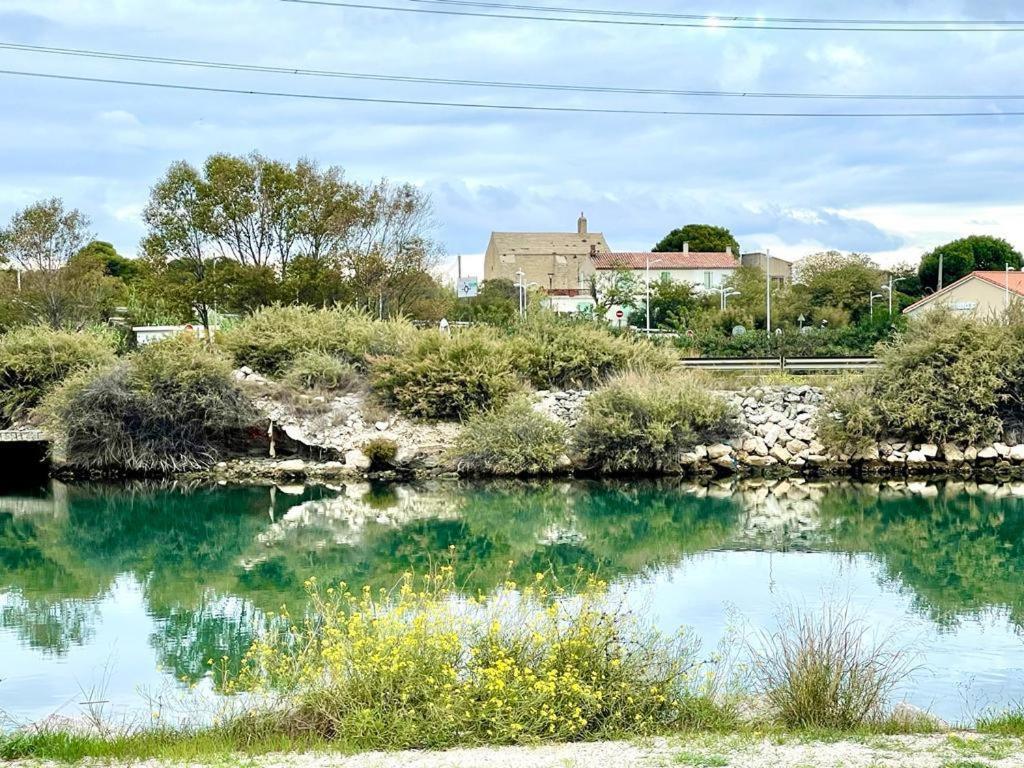 Perle Du Rivage - Plage 50M, Clim, Wifi, 2 Pers Fos-sur-Mer Exterior foto