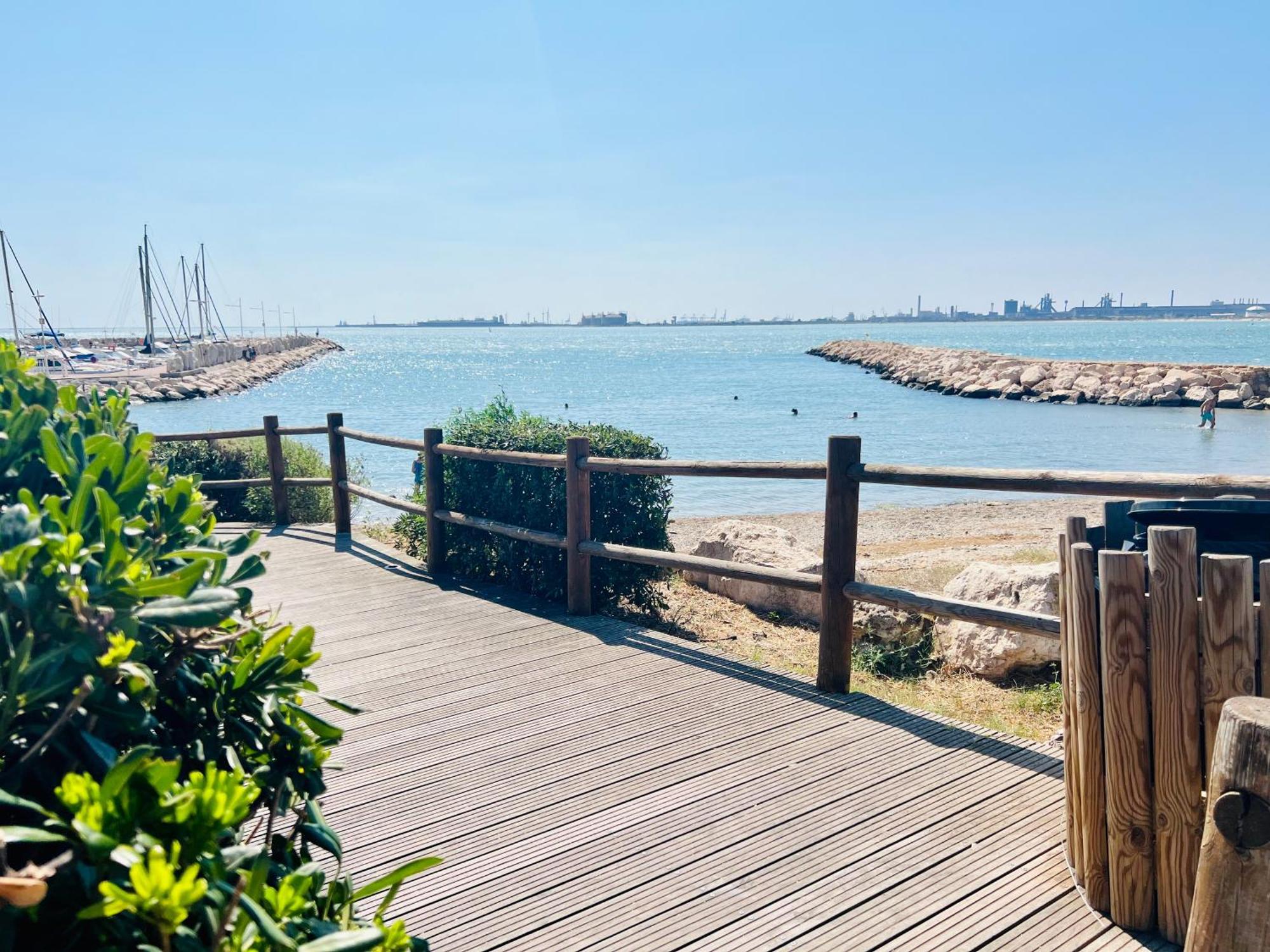 Perle Du Rivage - Plage 50M, Clim, Wifi, 2 Pers Fos-sur-Mer Exterior foto