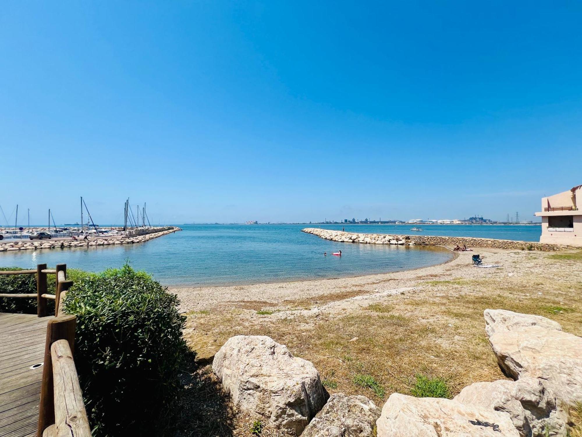 Perle Du Rivage - Plage 50M, Clim, Wifi, 2 Pers Fos-sur-Mer Exterior foto
